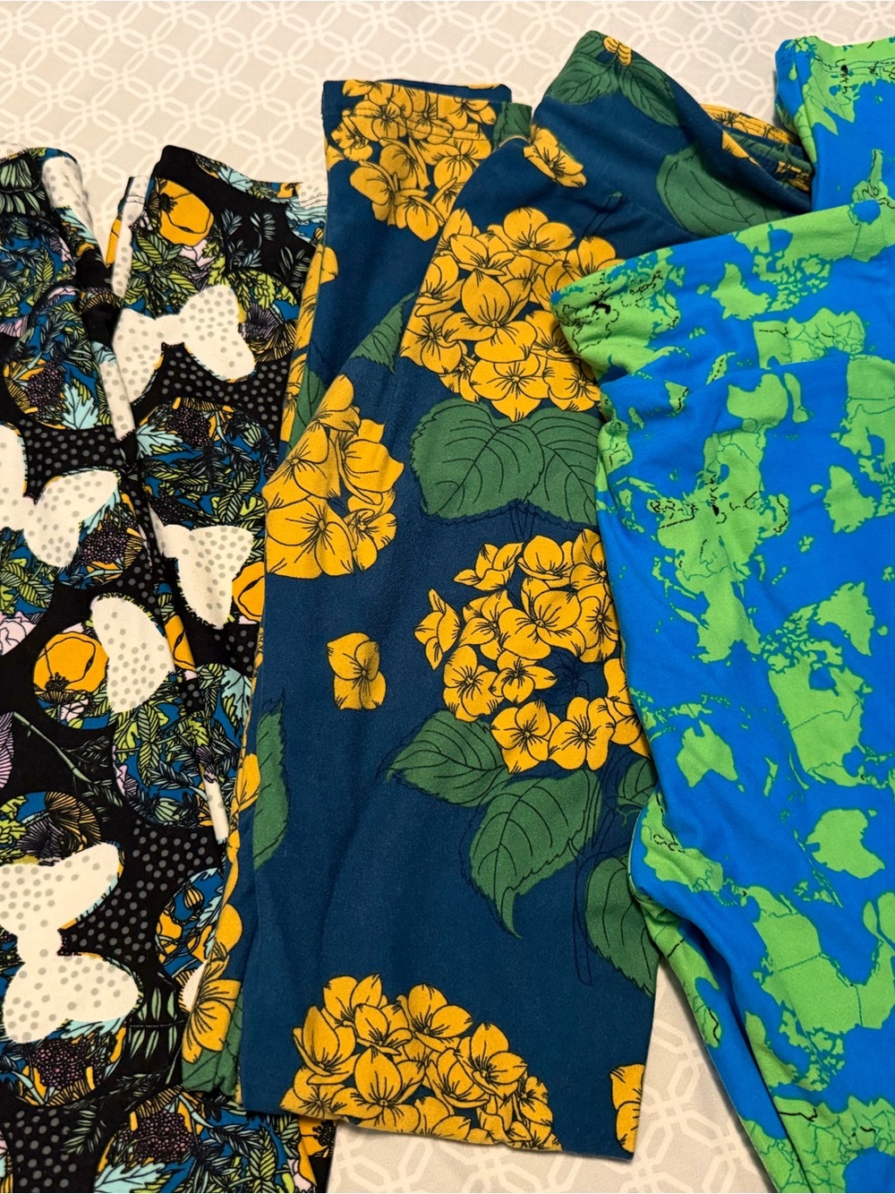 LuLaRoe Bundle- Disney, Floral and World